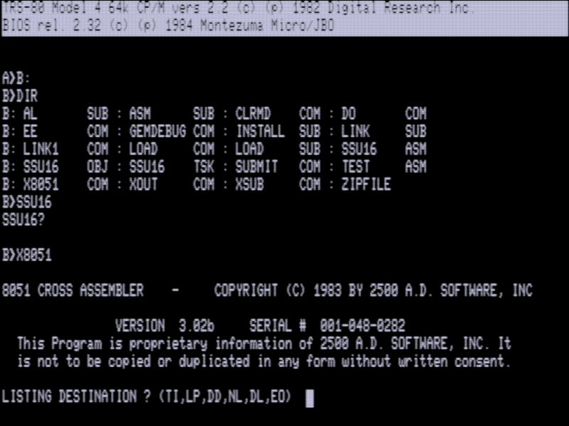Screen shot